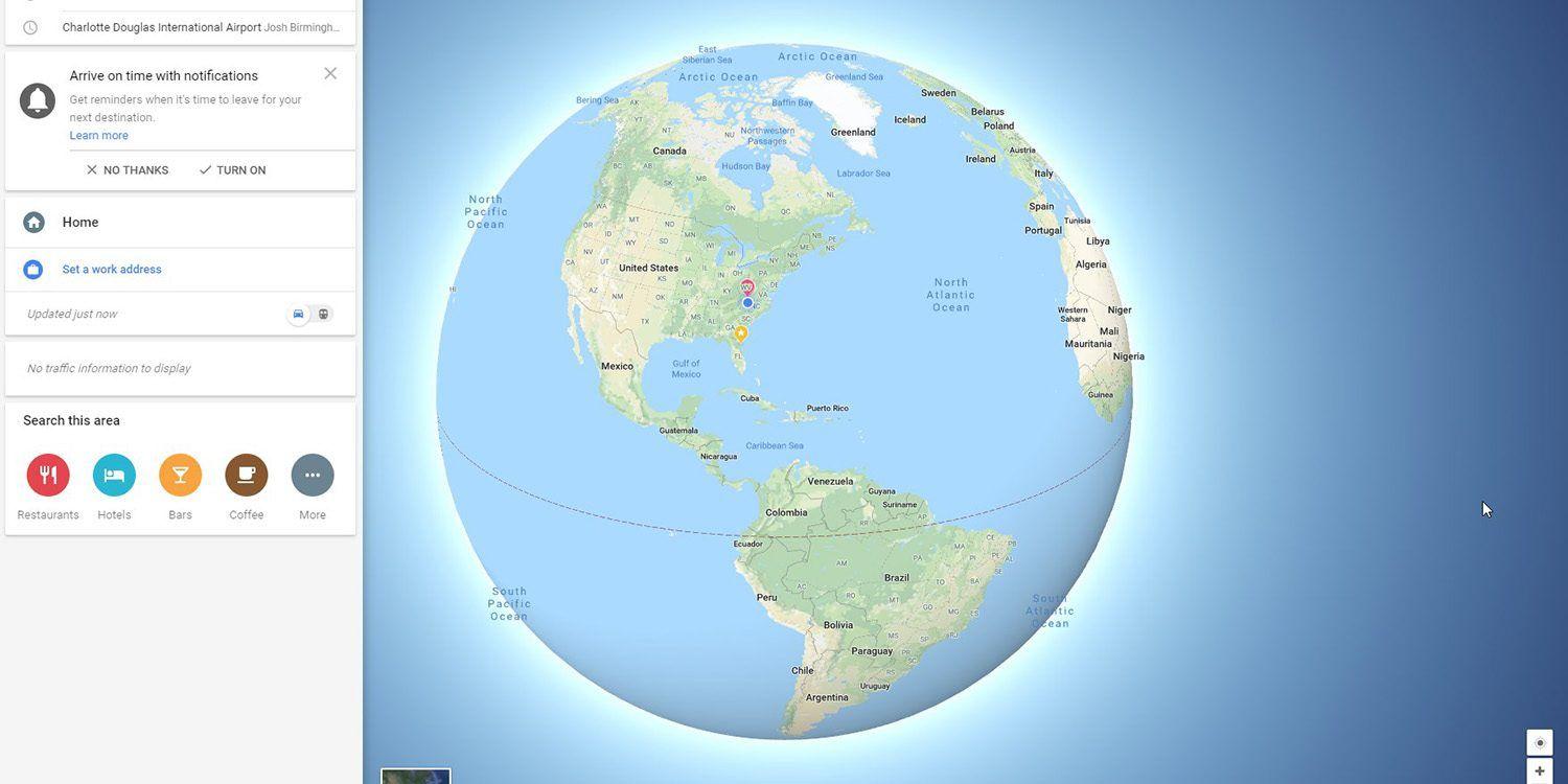 Map Google Earth Logo - Google Maps now shows a globe instead of a flat Earth when you zoom ...
