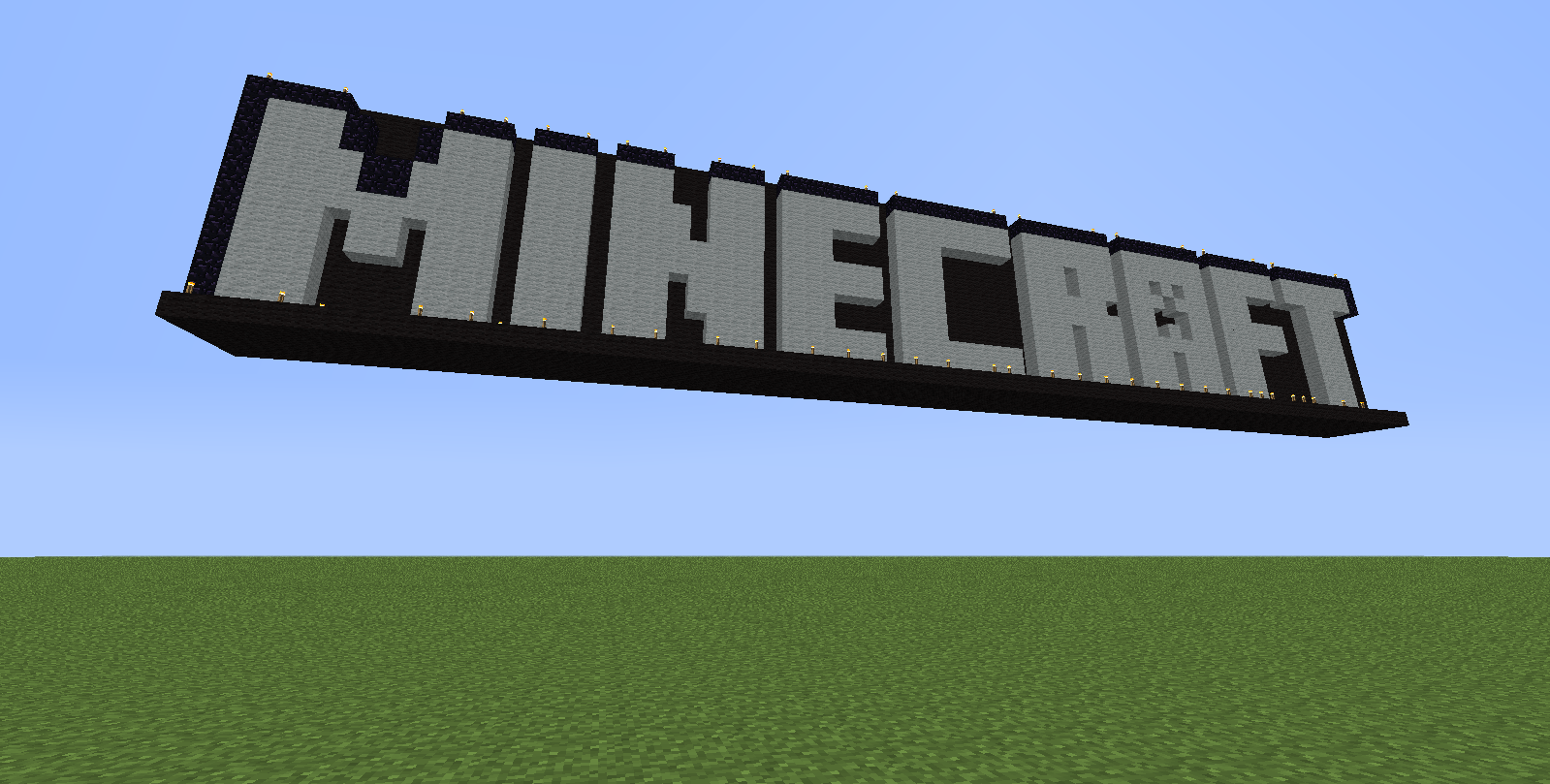 Can I Use Mine Craft Logo - Floating Minecraft Logo
