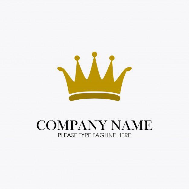 Companies with Yellow Crown Logo - Crown logo for jewelry company Vector | Premium Download