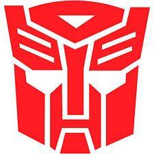 What Car Has a Red Shield Logo - Transformers Autobots Red Shield Logo Car Window Decal Sticker | eBay