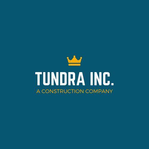 Companies with Yellow Crown Logo - Teal and Dark Yellow Crown Construction Logo