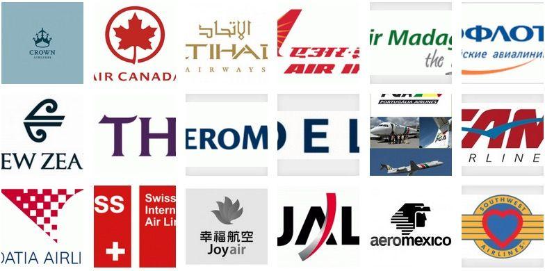 Air Company Logo - 50 Impressive Airline Logos | SaveDelete