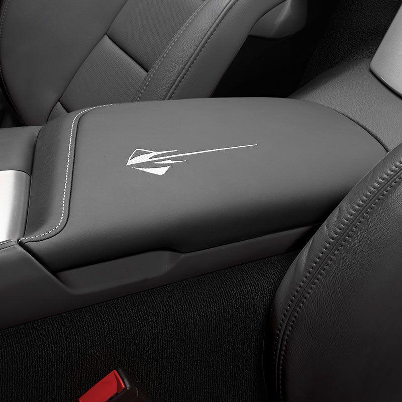 2017 Corvette Stingray Logo - 2017 Corvette Stingray Center Console Lid, Armrest, Stingray Logo ...