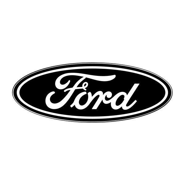 Small Ford Logo - Covercraft® FD 24 Silkscreen Ford Oval Logo