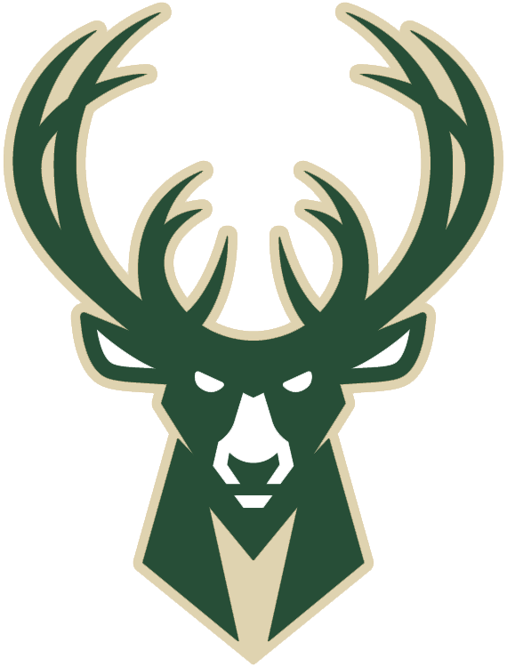 Vbucks Logo - Milwaukee Bucks Alternate Logo (2016) - Green and cream buck deer ...