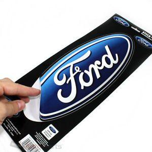 Small Ford Logo - Big Ford Oval Logo Vinyl Decal Emblem Sticker for Car-Truck hood ...