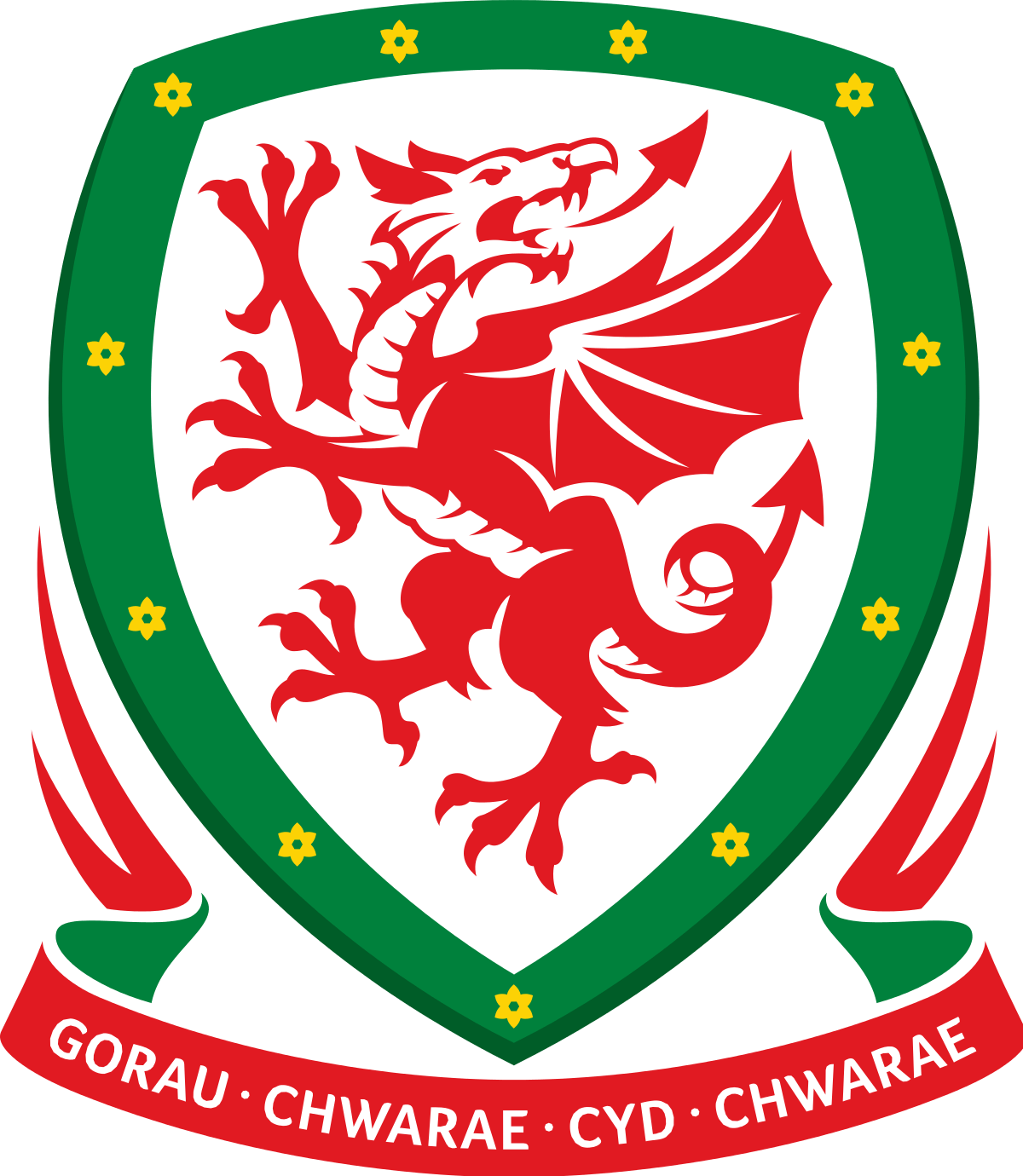 Dragon Soccer Team Logo - Wales national football team
