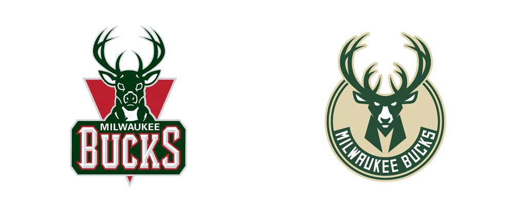 Vbucks Logo - Brand New: New Logos for Milwaukee Bucks by Doubleday & Cartwright