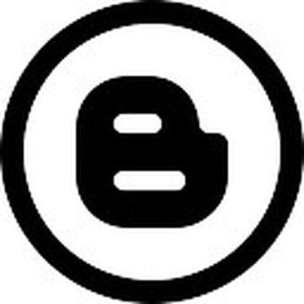 Blooger Logo - Social blogger circular interface button Icon