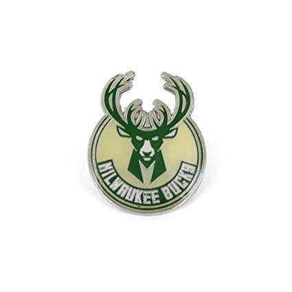 Bucks Logo - Amazon.com : aminco NBA Milwaukee Bucks Logo Pin, Size Green