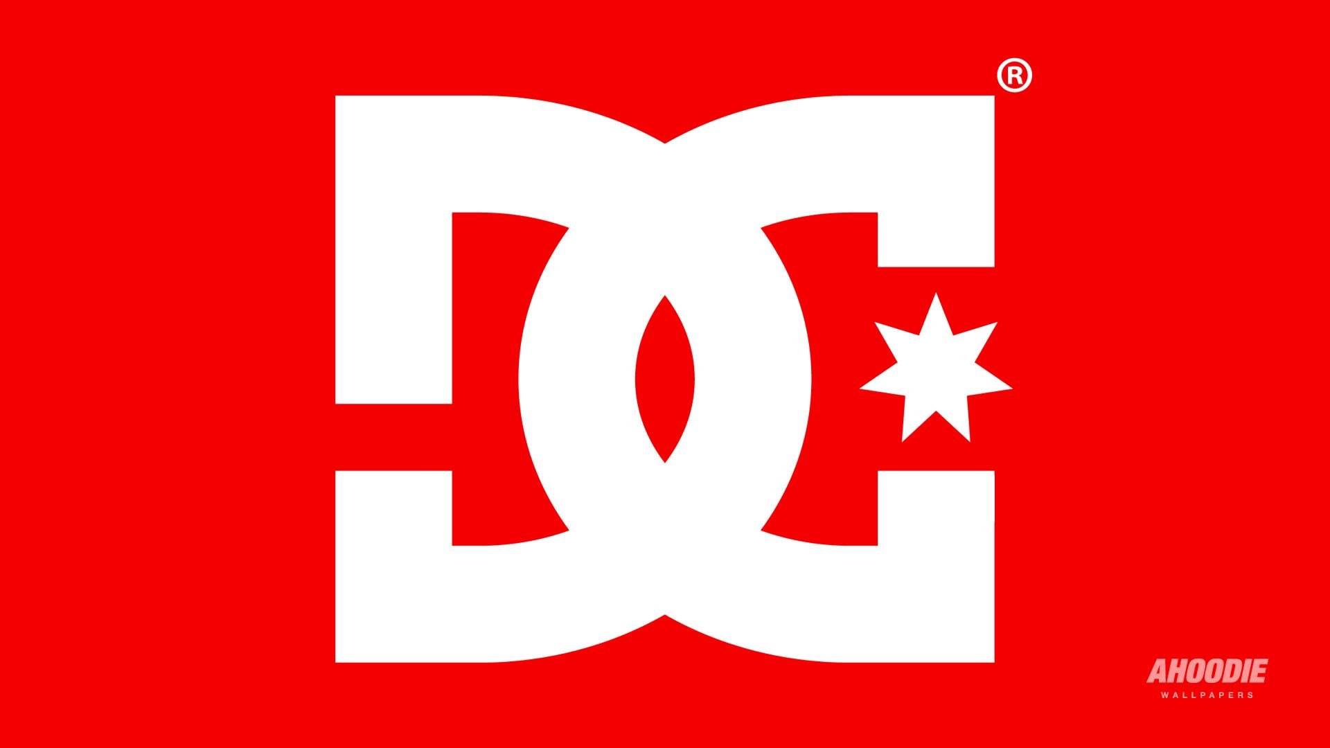 Red DC Logo - DC Shoes White Logo Red Wallpaper HD High Resolution