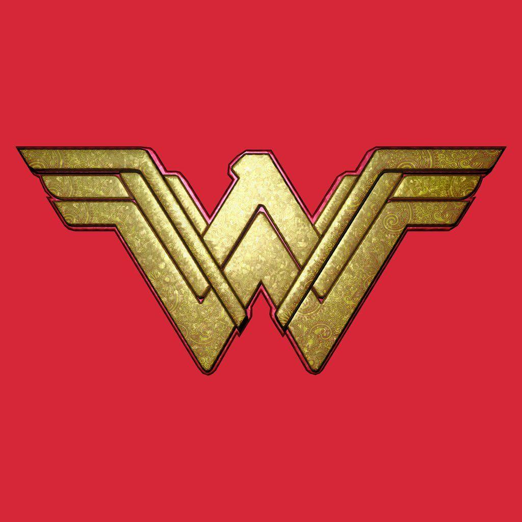 Red DC Logo - DC Wonder Woman Logo 3D Paisley Official Women's T Shirt Red
