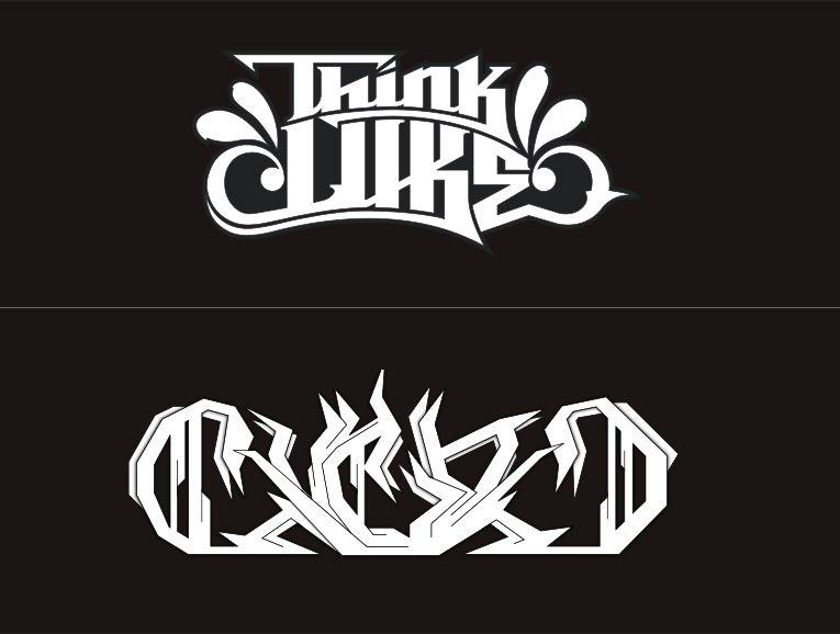 Graffiti Tag Logo - How thinkLuke started design Design Sunshine Coast