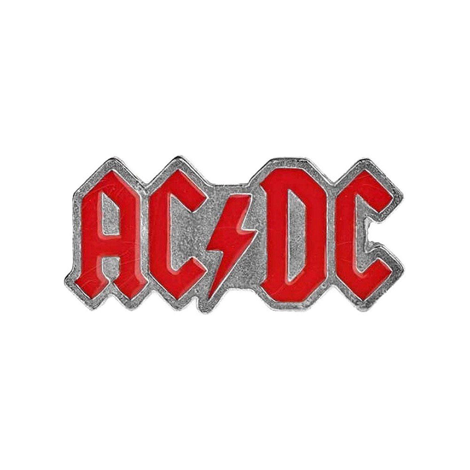 Red DC Logo - Alchemy Rocks AC/DC Logo Pin Badge (Red): Amazon.co.uk: Kitchen & Home