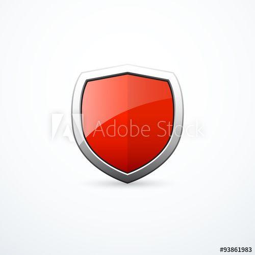 Red Shield Vehicle Logo - Red shield - Buy this stock vector and explore similar vectors at ...