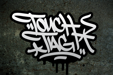 Graffiti Tag Logo - TouchTag brings a complete graffiti