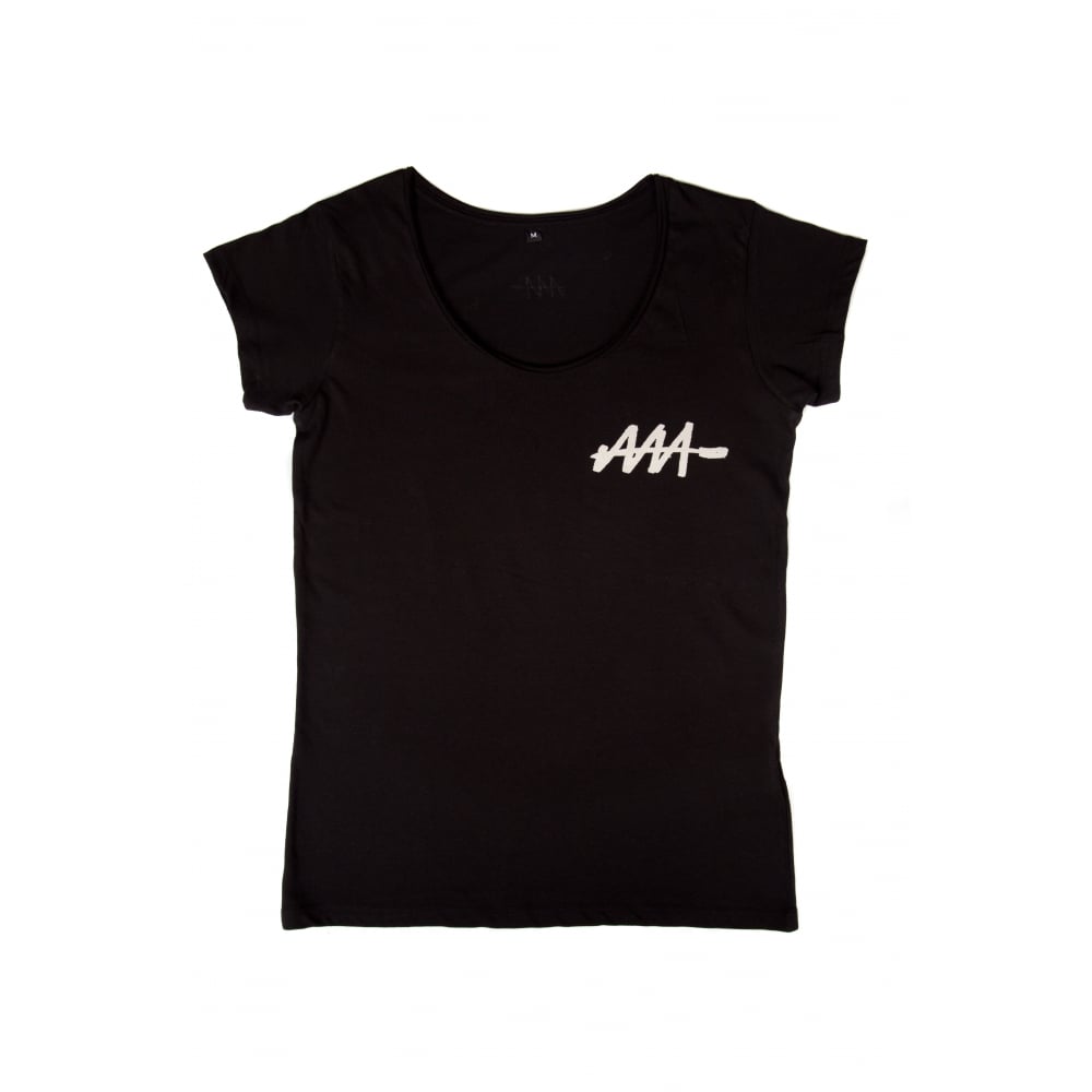 Graffiti Tag Logo - Women's Graffiti Tag Logo T Shirt. Audio Architect Apparel