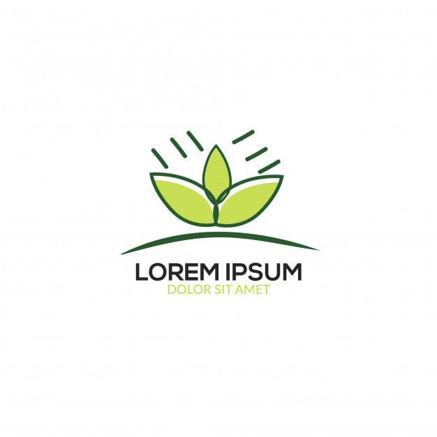 Modern Leaf Logo - Modern leaf logo Vector | Premium Download