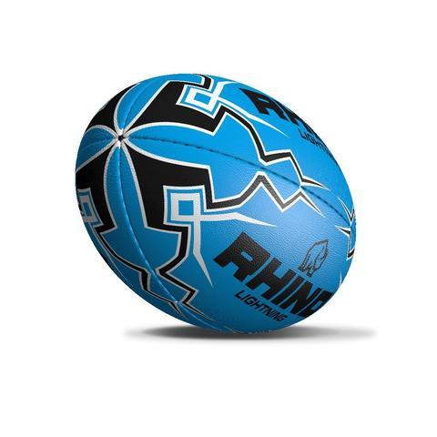Blue Ball Logo - Touch & Beach Rugby Balls | Rhino Direct