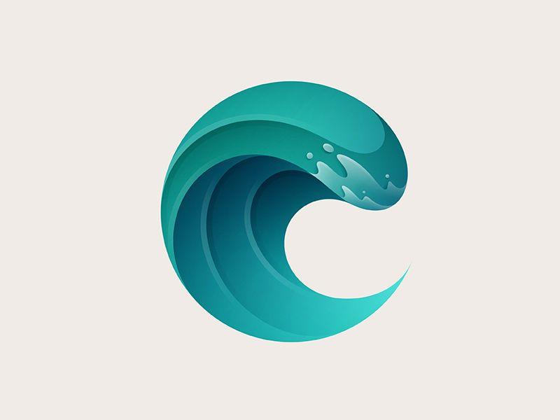Wave Logo - Big Wave Logo by Yoga Perdana | Dribbble | Dribbble