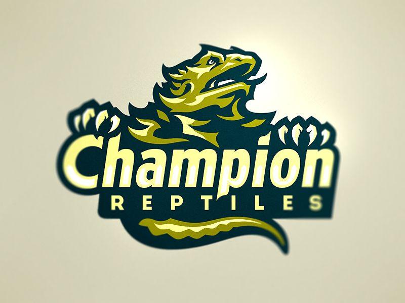 Reptile Logo - Champion Reptiles Logo by Jesse LuBera | Wayfinder | Dribbble | Dribbble