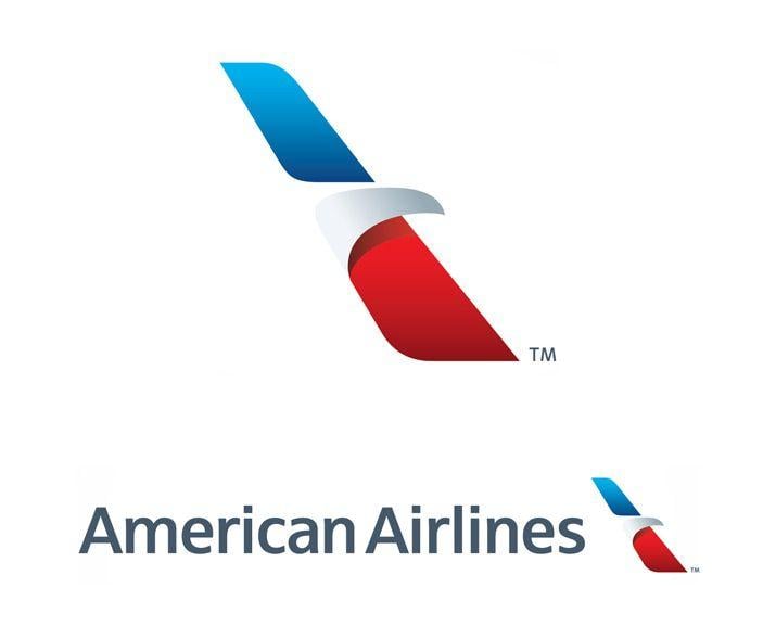 White and Red Airline Logo - Does American Airlines' rebranding help leave their baggage behind