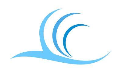 Wave Logo - Wave Logo Photo, Royalty Free Image, Graphics, Vectors & Videos