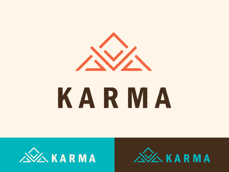 Karma Logo - Karma Logo 2 by Sam DeMastrie | Dribbble | Dribbble