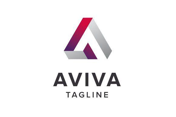 Aviva Logo - Aviva - A Logo ~ Logo Templates ~ Creative Market