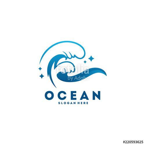 Wave Logo - Ocean Wave logo designs concept vector, Wave logo template