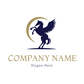 Pegasus Logo - Free Pegasus Logo Designs. DesignEvo Logo Maker
