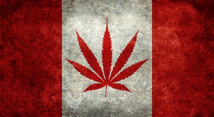 Red Maple Leaf Weed Logo - Let the Marijuana Boom Begin | InvestorPlace