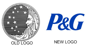P&G Logo - The Procter & Gamble Logo Then and Now