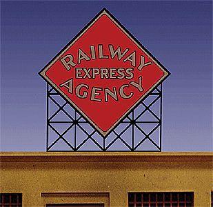 Large Diamond Logo - Micro Structures Railway Express Agency Large Diamond Logo Animated