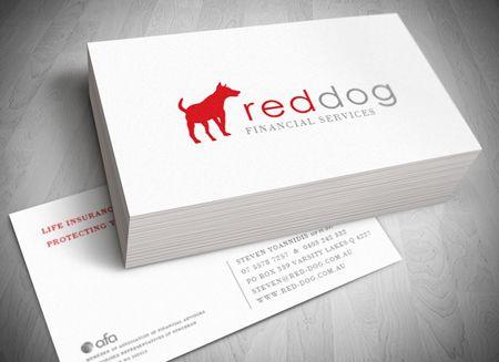 Dog a Red Web Logo - Gold Coast Logo, website and Letterhead and Stationary Design