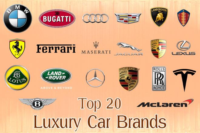 Expensive Car Brand Logo - Top 20 Luxury Car Brands | Fine High Living