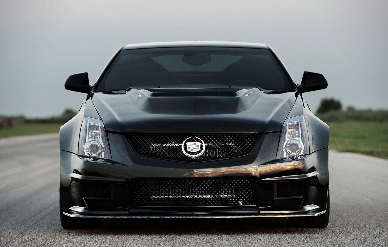 Black Cadillac V Logo - Wallpaper Cadillac, Black, Logo, Cadillac, Lights, CTS-V, Hennessey ...