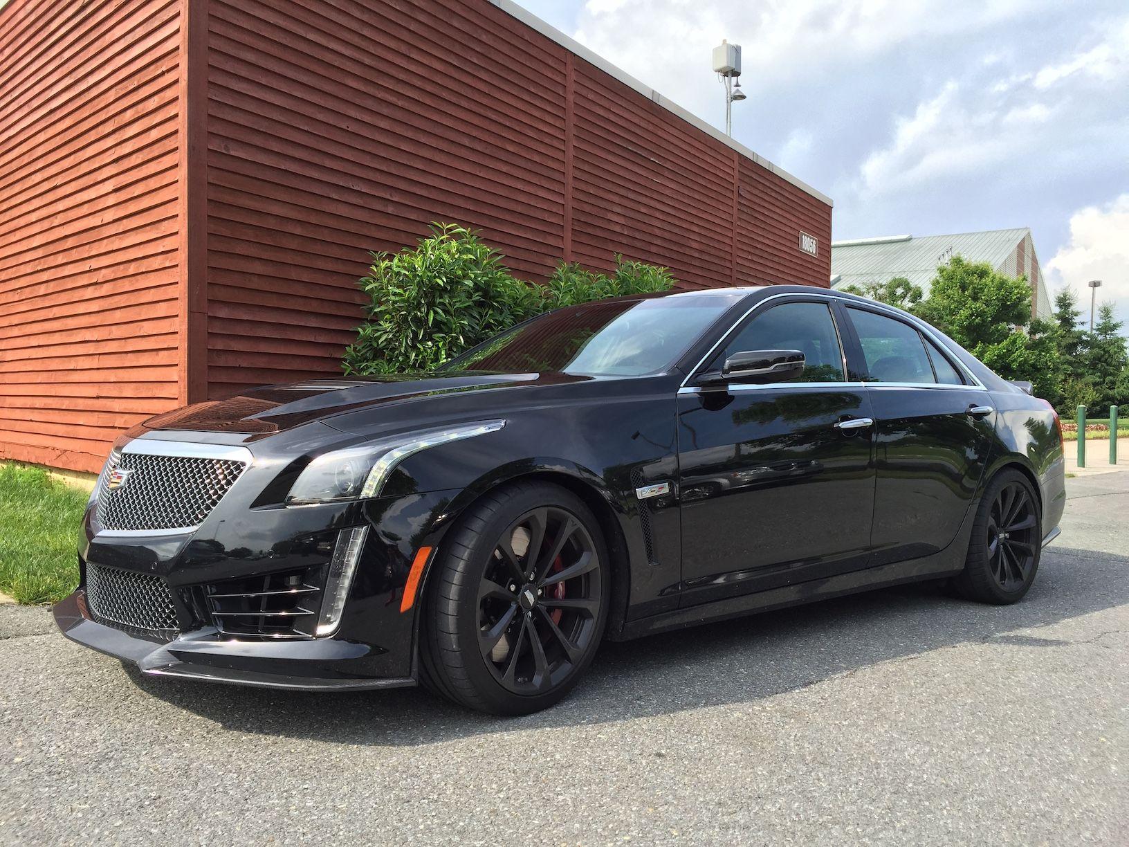 Black Cadillac V Logo - 2016 Cadillac CTS-V: All Black Everything | AUTOMOTIVE RHYTHMS