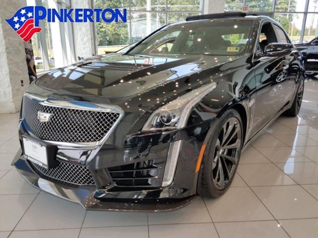 Black Cadillac V Logo - new 2019 Black Raven Cadillac CTS-V Sedan For Sale - Pinkerton ...