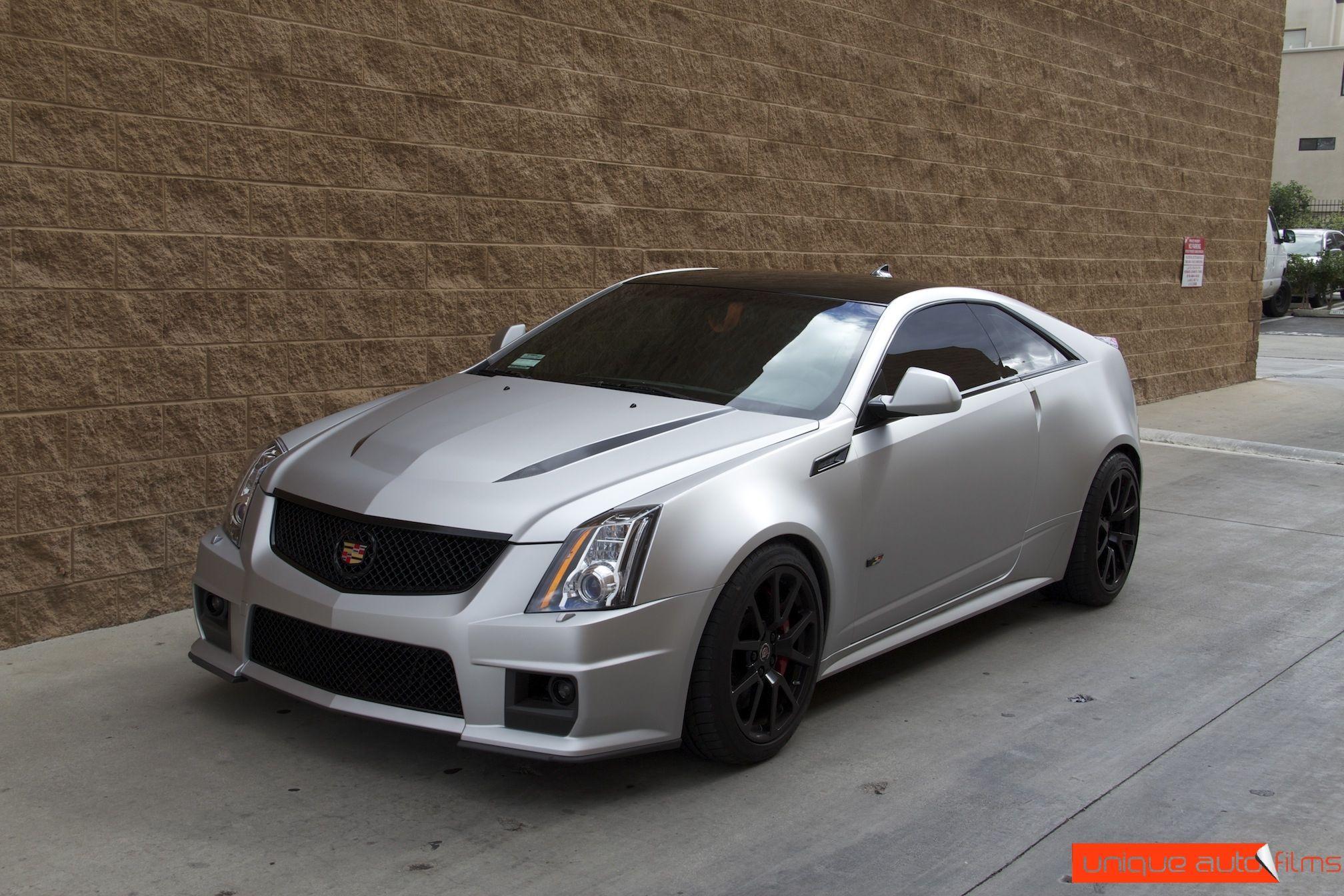 Black Cadillac V Logo - Cadillac CTS-V Black Out Package - Unique Auto Films