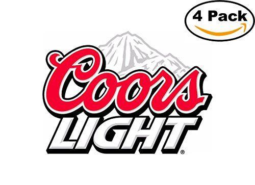 Cool Light Logo - Coors Light Beer Sticker Decal Vinyl Logo 4 stickers - Buy Online in ...