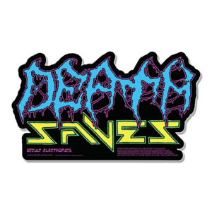 Occult Logo - Occult Electronics Logo Sticker (Neon) – DEATH SAVES