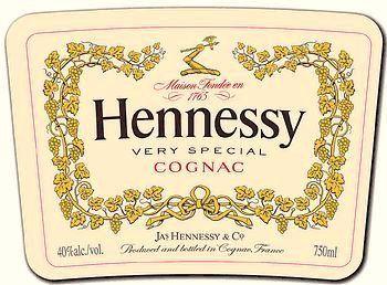 Hennessy Logo - CUSTOM HENNESSY 750ml or minis inspired LABEL. Wedding. Hennessy