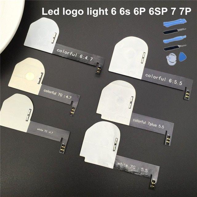 Cool Light Logo - SZYSGSD Night Glow Cool Light Logo LED for Iphone 6 6s 6s Plus Touch ...