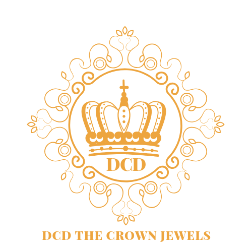 Blue Dot Crown Logo - THE BLUE DOT GLASS CHOKER – DCD THE CROWN JEWELS