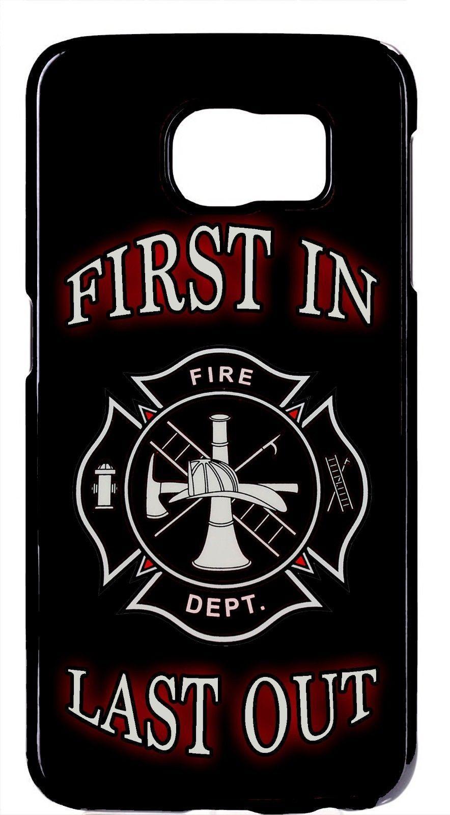 Samsung First Logo - For Samsung Galaxy S6 S7 Edge Fire dept Firefighter Fireman Logo New ...