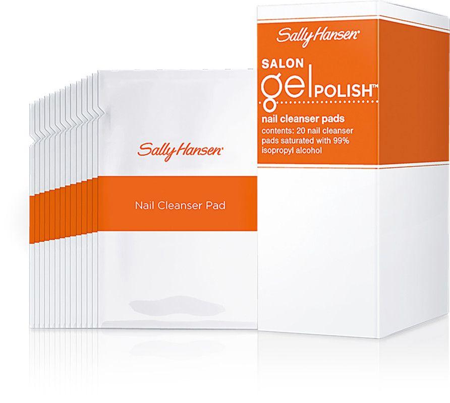 The Sally Hansen Logo - Sally Hansen Salon Gel Polish Nail Cleanser Pads