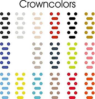 Blue Dot Crown Logo - Amazon.com: DotCrown Crown dot sticker vinyl cover, set of 8 Blue ...