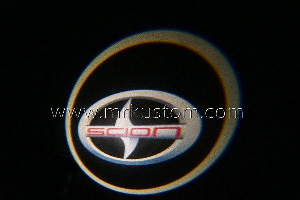 Scion Car Logo - Scion LED Door Projector Courtesy Puddle Logo Lights - Mr. Kustom ...