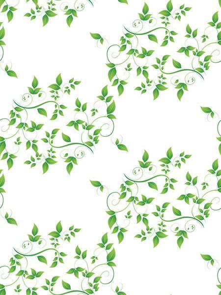 Elegant Green Leaf Logo - Elegant green leaves seamless pattern vector Free vector in ...